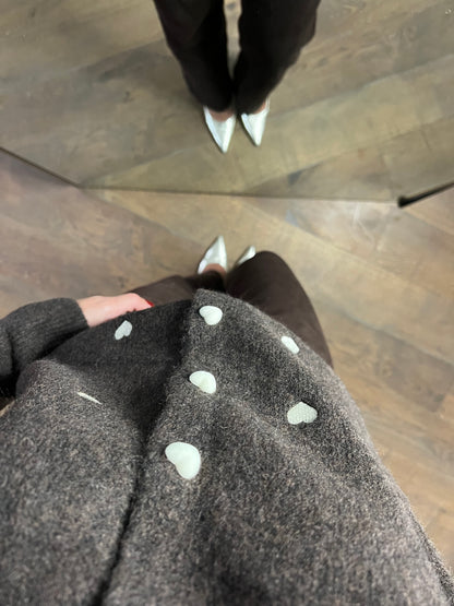 LOD of Love – Super Soft Hartjes Vest Bruin