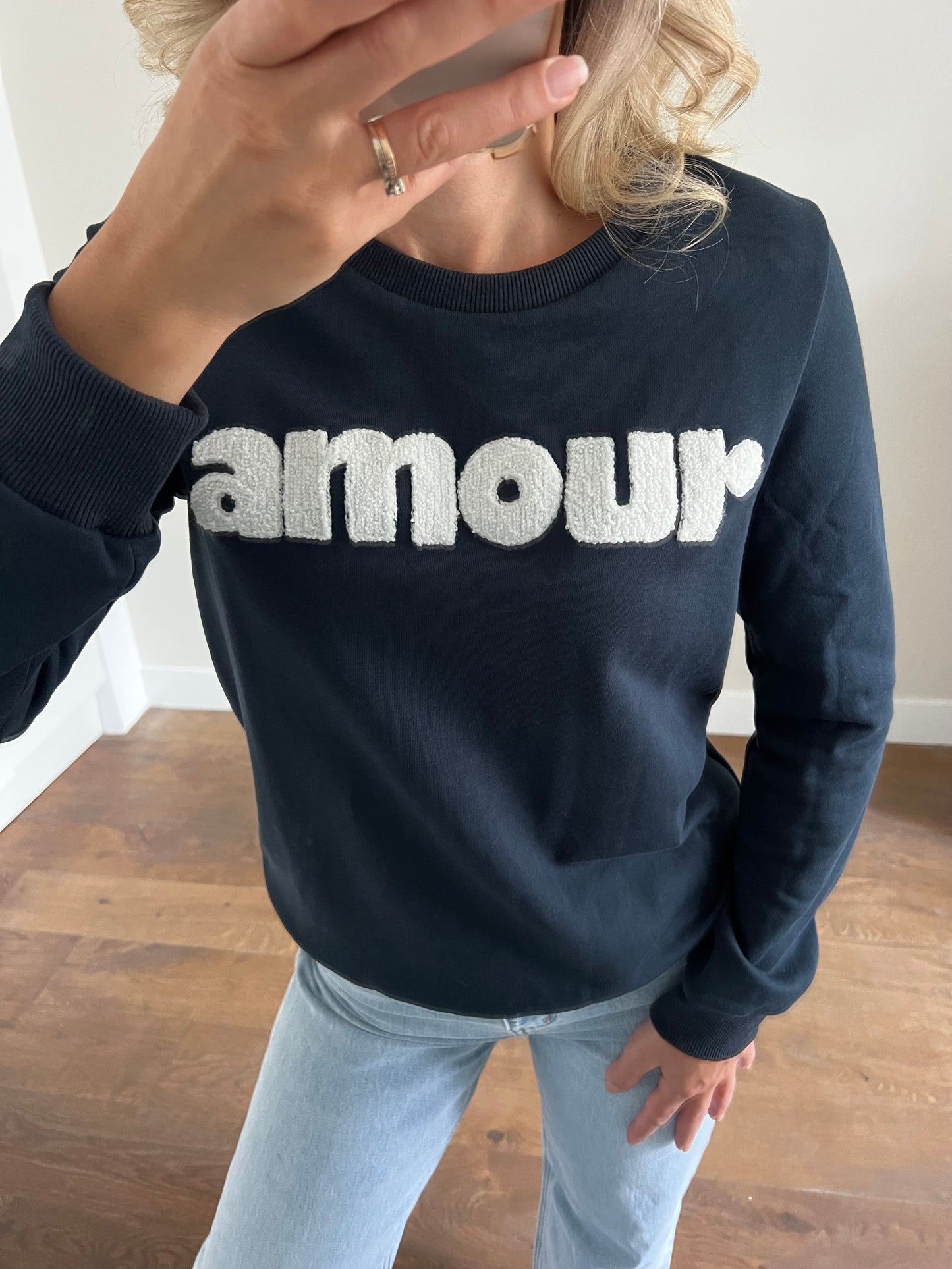 LOD Of Love - Amour Sweater Zwart Bordeaux