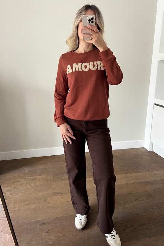 LOD Of Love - Amour Sweater Terra Beige