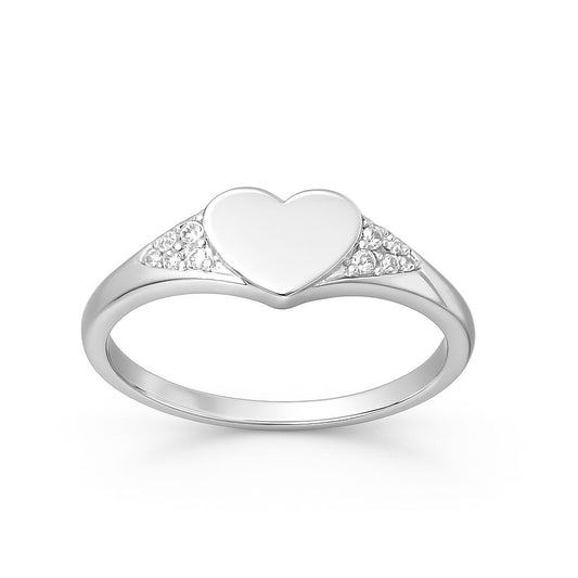 LOD of Love – Hart Ring Sterling Zilver