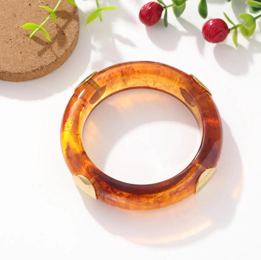 LOD of Love – Golden Detail Bangle Amber Dream