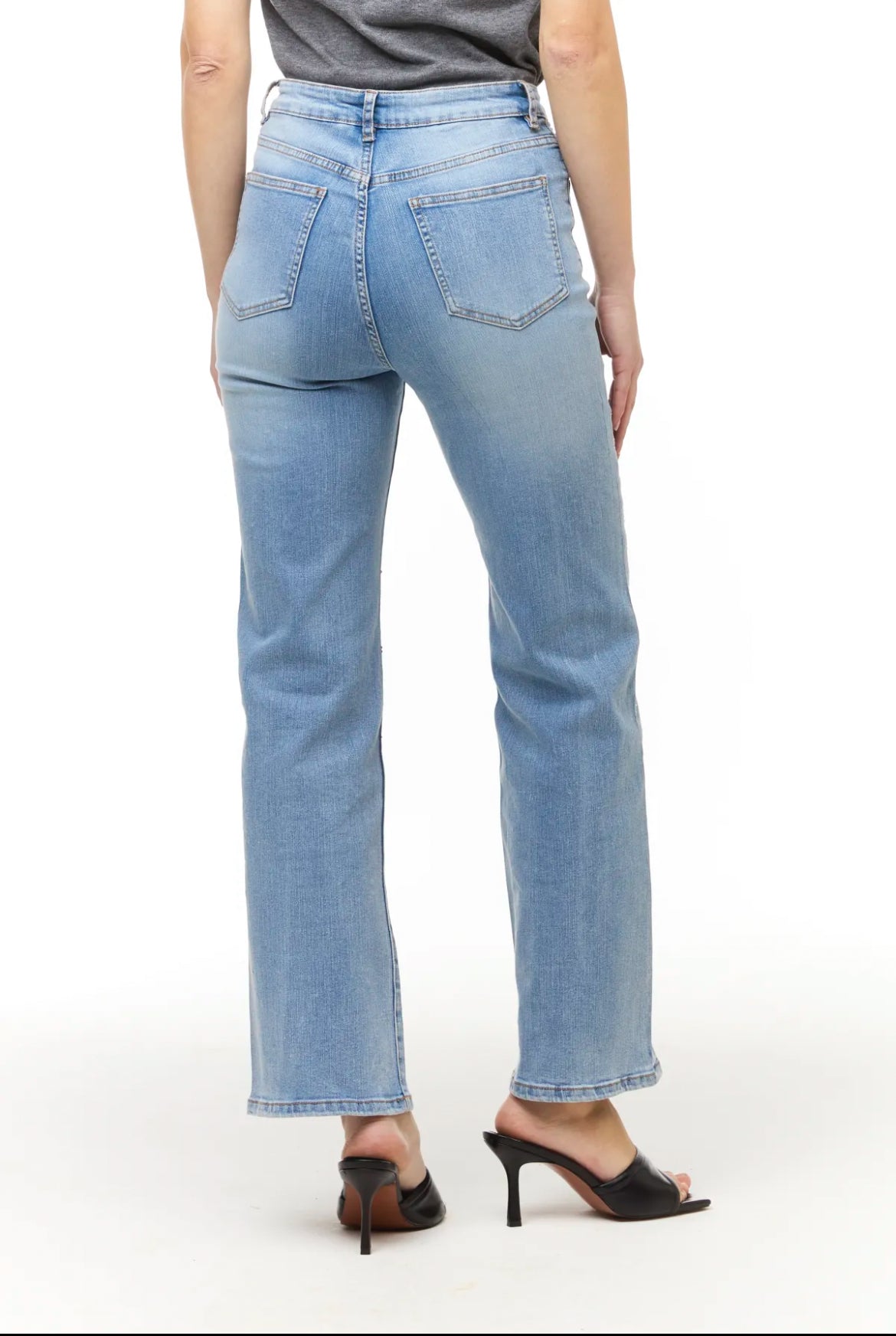 LOD of Love - LOD of Love Small Diamond Straight Leg Jeans