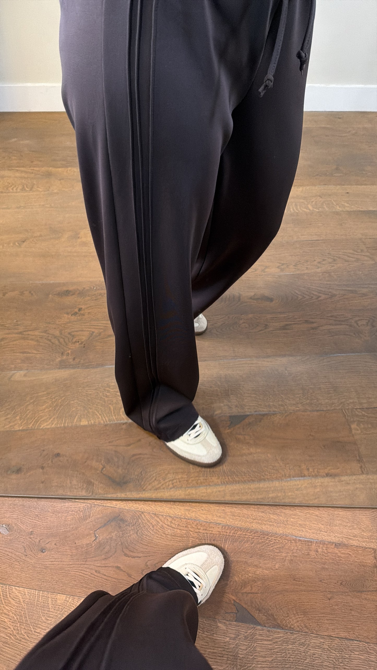 LOD of Love - Bruine Travel Broek Met Rechte Pijp