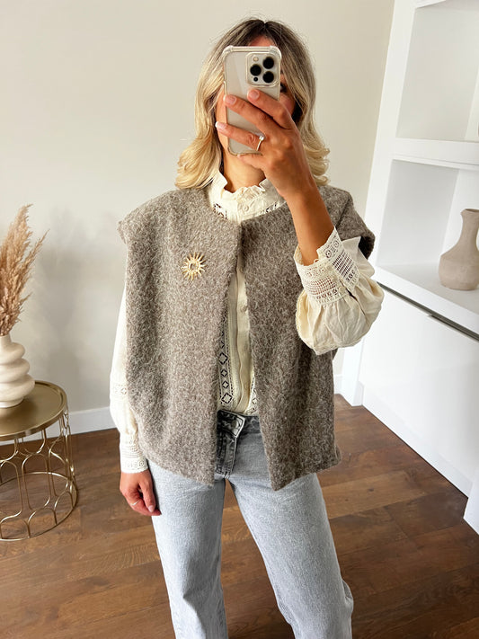 LOD of Love –  Soft Gilet Taupe
