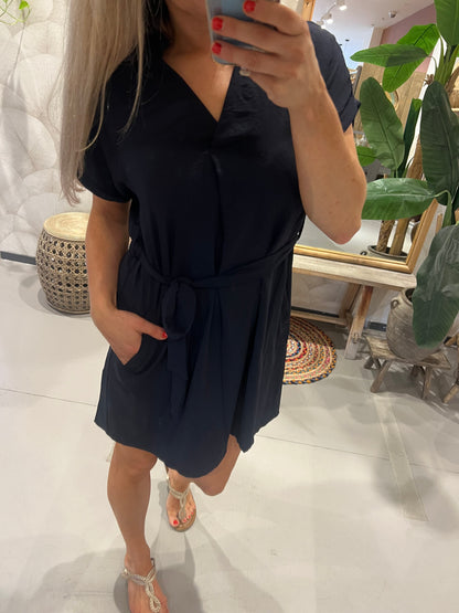 LOD of Love - Jurkje met Ceintuur Marine Blauw