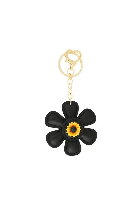 LOD of Love – Floral Delight Bag Charm Zwart