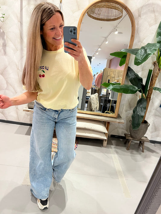 LOD of Love - T-Shirt La Cerise Market Yellow