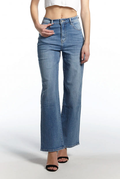 LOD of Love - Jeans Wide Leg Blue Mila