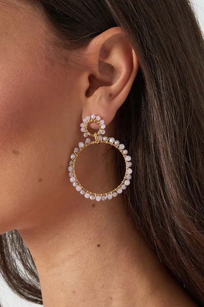 LOD of Love – Circle of Colours Oorbellen Fuchsia