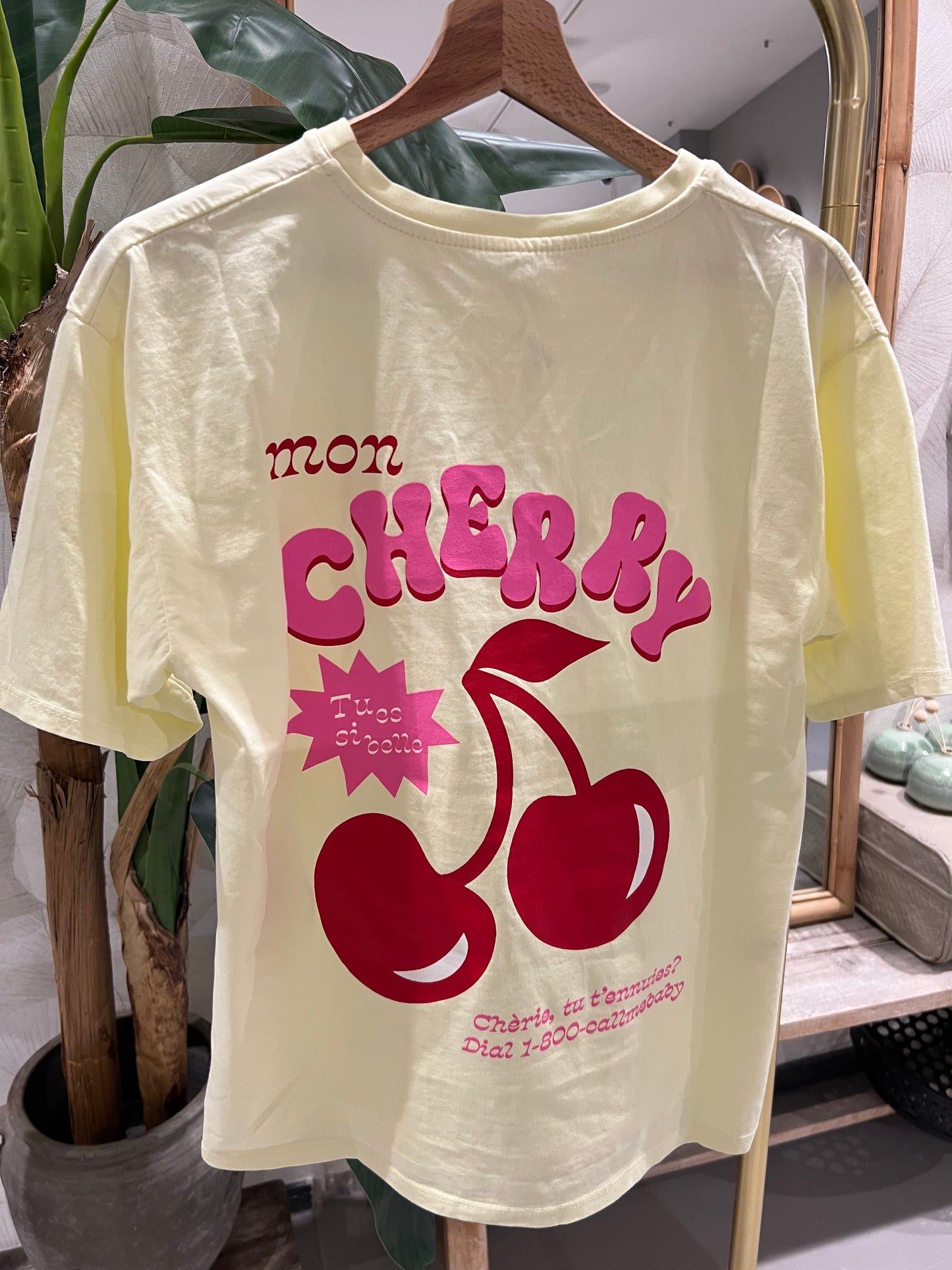 LOD of Love - T-Shirt Mon Cherry Yellow