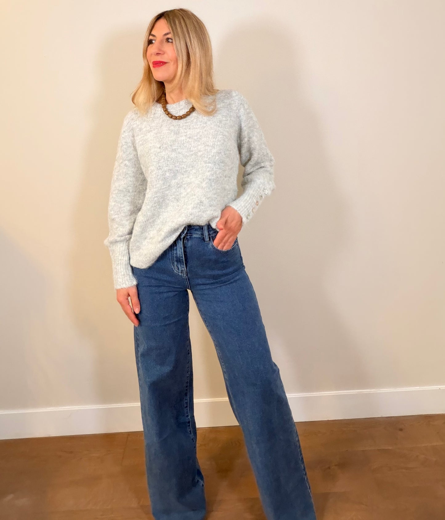 LOD of Love -  Extra Tall Classic Blue Wide Fit Jeans