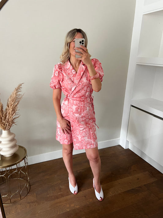 LOD of Love – Floral Puff Dress Pink Bloom