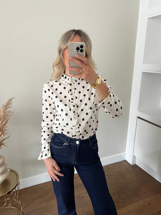 LOD of Love – Blouse Lola Polkadot Charm (100% katoen)