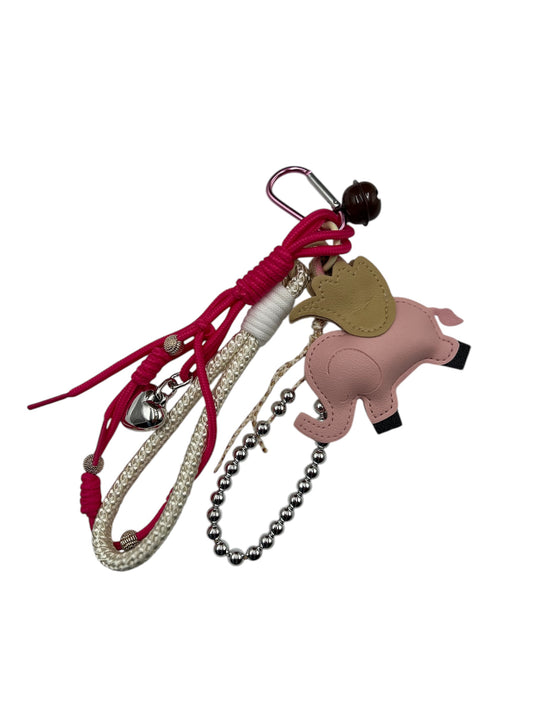 LOD of LOVE – Bag Charm / Olifantje Pink