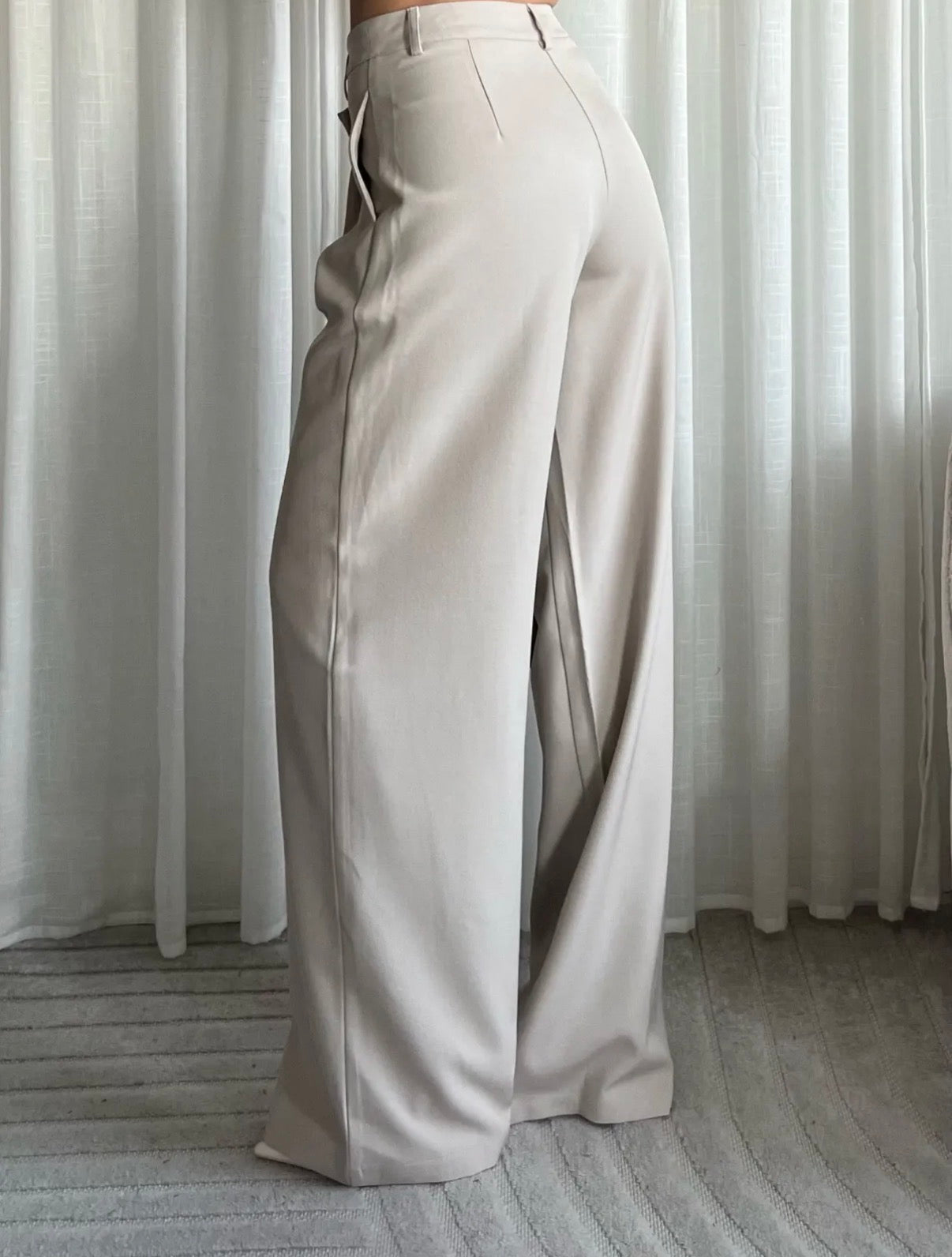 LOD of Love – Wrap Pantalon Beige Tall Inseam 86 cm