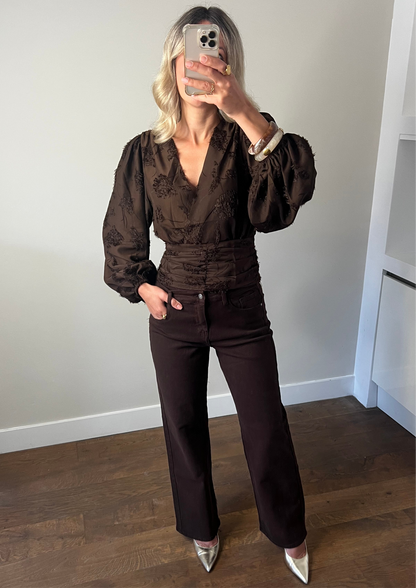 LOD of Love – Emma Blouse Choco Fluffy