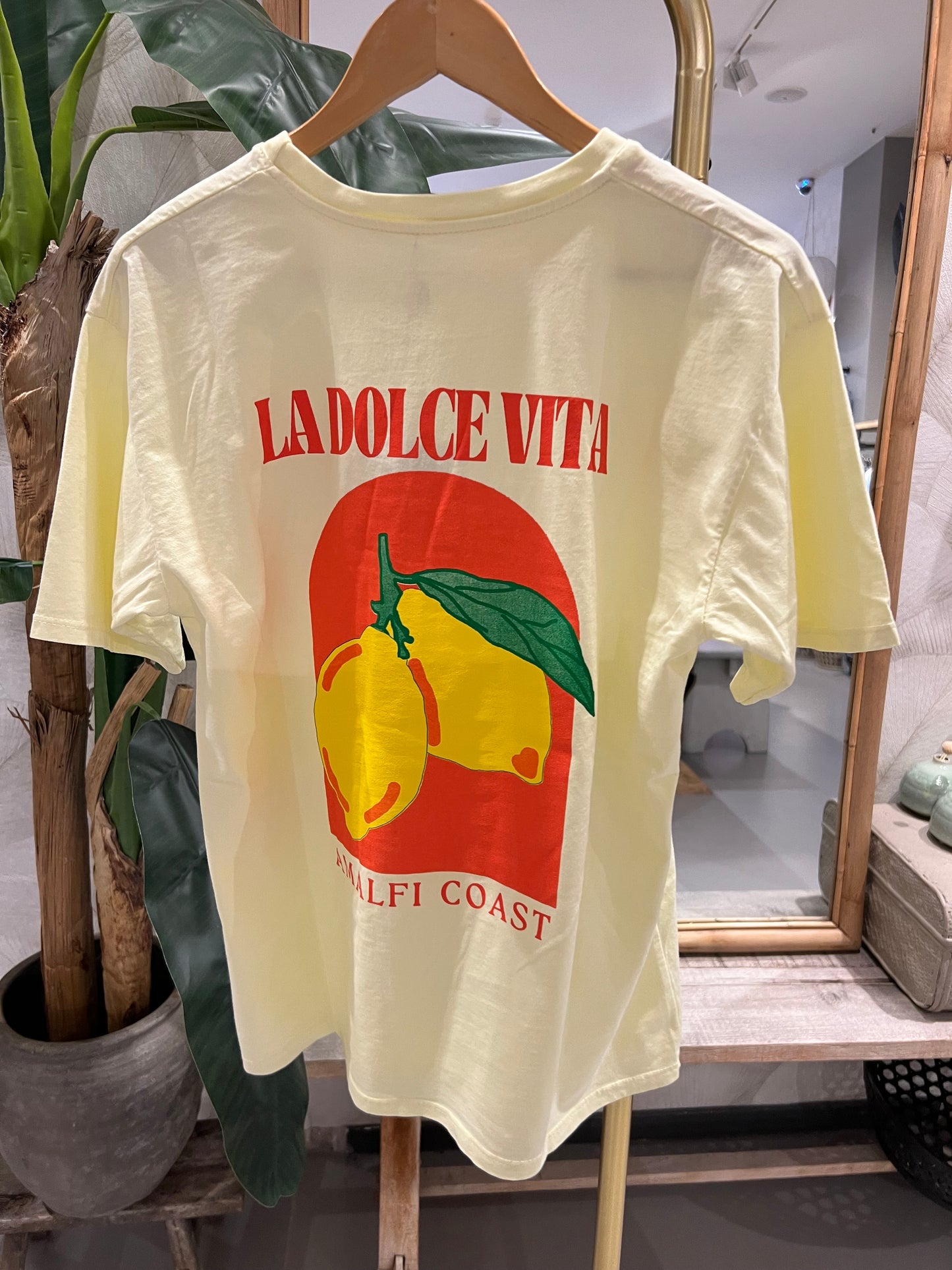 LOD of Love - T-Shirt La Dolce Vita Yellow