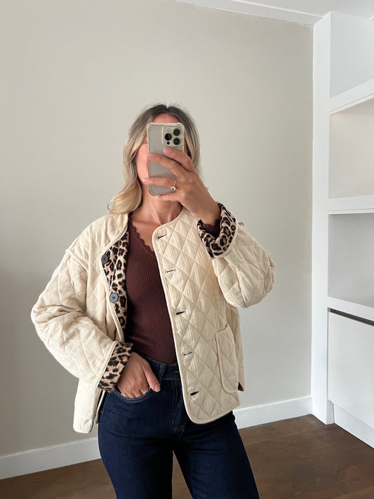 LOD of Love – Reversible Jas Beige Leopard
