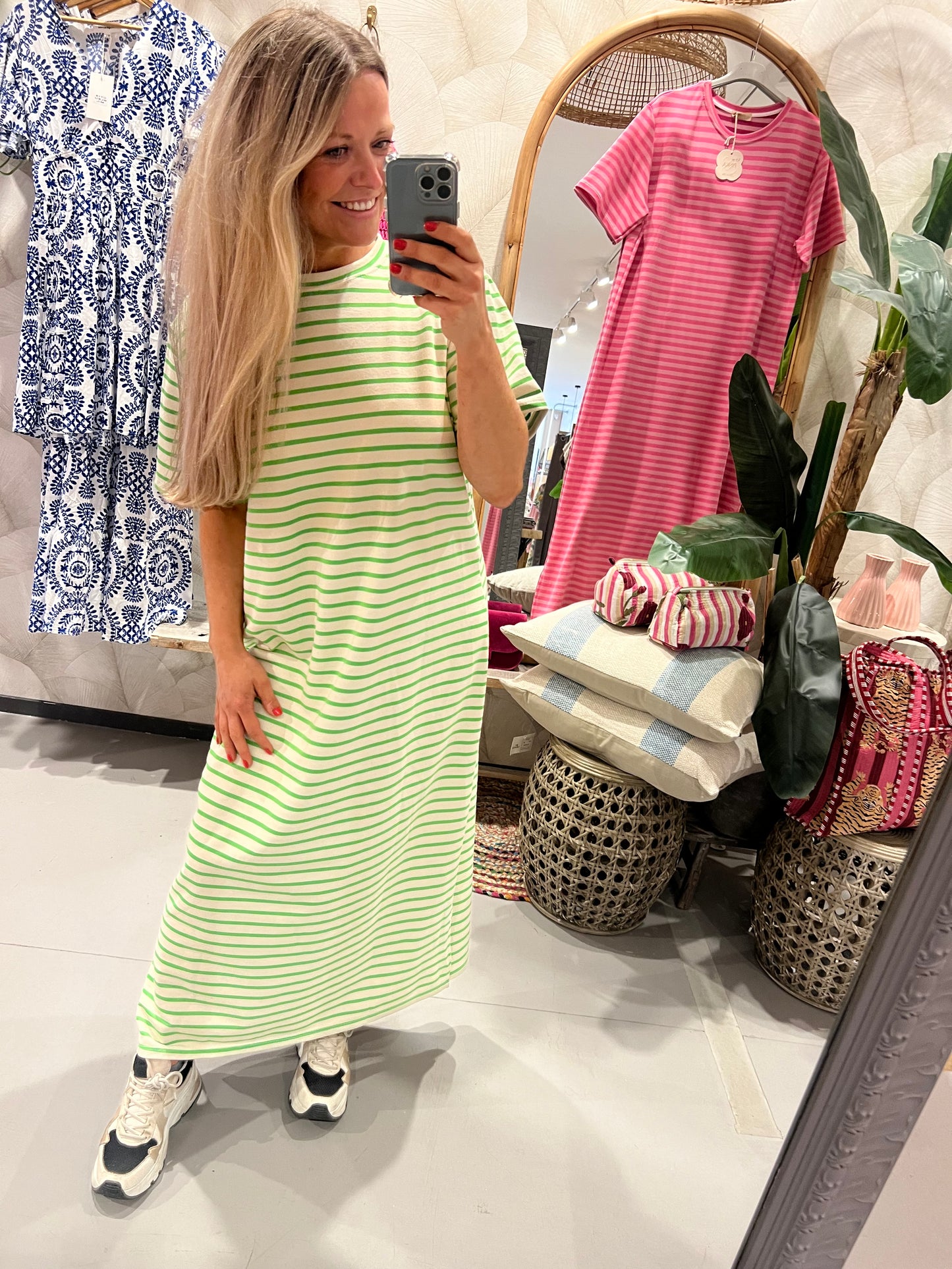 LOD of Love – Groene T-shirtjurk Ella