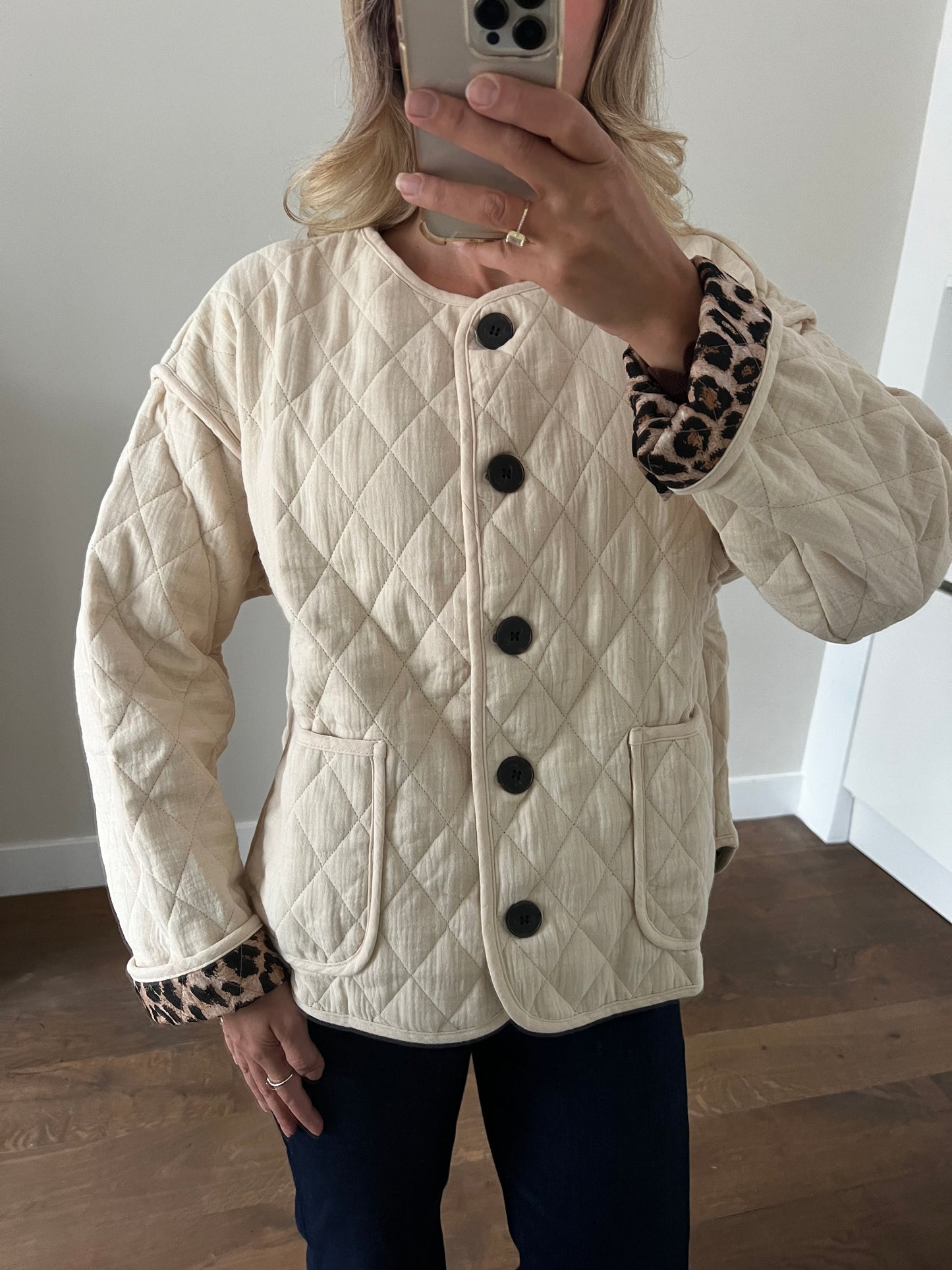 LOD of Love – Reversible Jas Beige Leopard