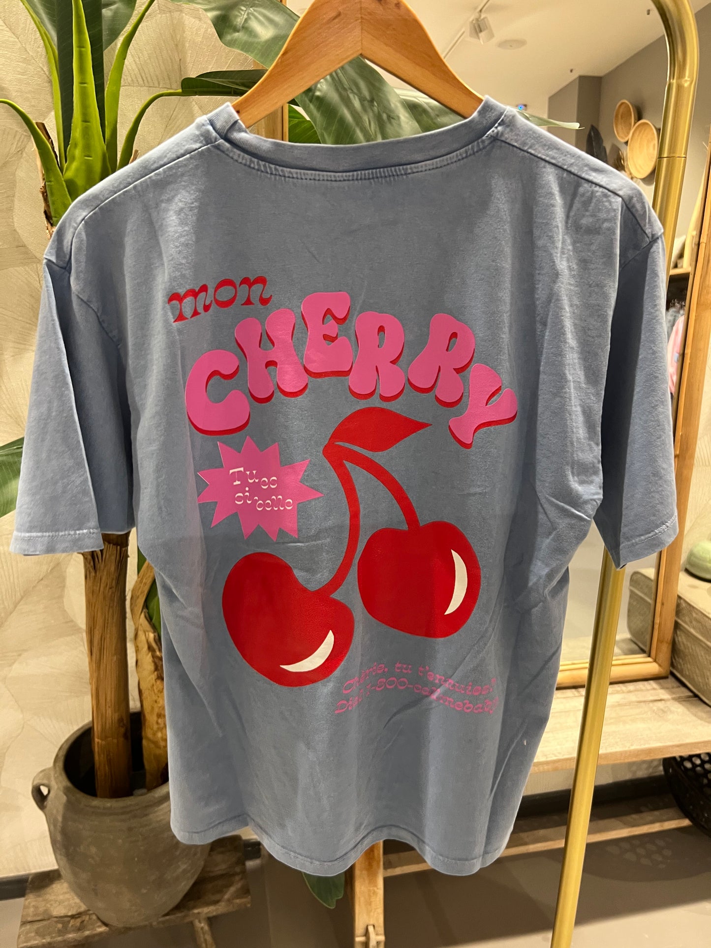 LOD of Love - T-Shirt Mon Cherry Blue