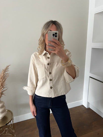 LOD of Love – Denik Beige Denim Jacket