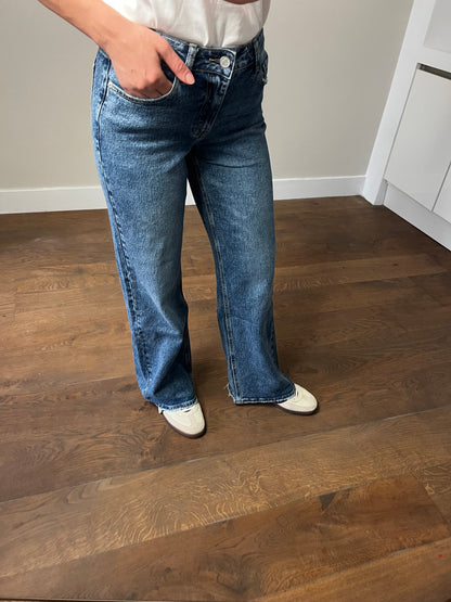 LOD of Love - Mid Waist Wide Leg Queen Hearts