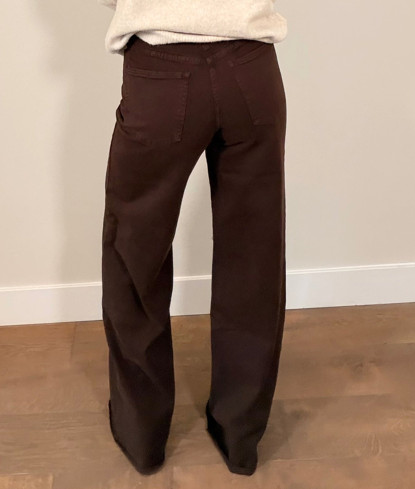 LOD of Love -  Extra Tall Jeans Wide Leg Brown