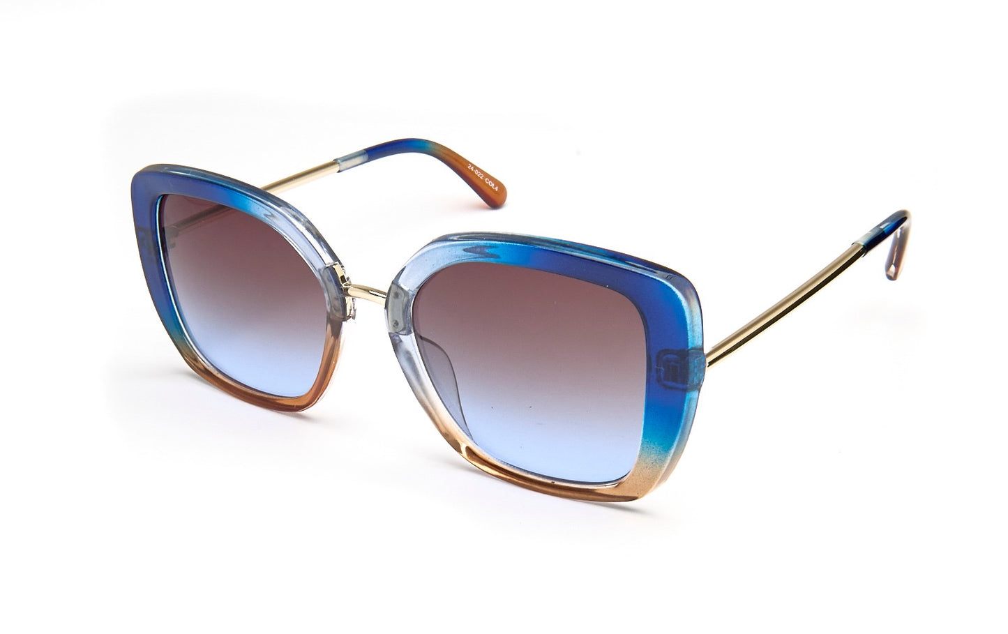LOD of Love -  Zonnebril Calpe Shades Blue to Brown Gradient