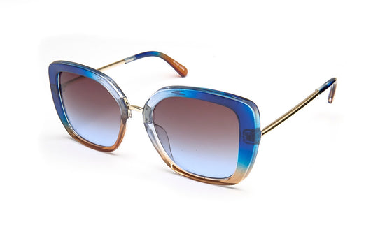 LOD of Love -  Zonnebril Calpe Shades Blue to Brown Gradient