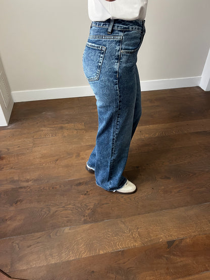 LOD of Love - Mid Waist Wide Leg Queen Hearts