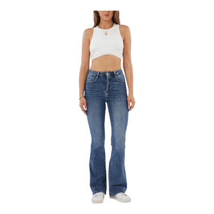 LOD of Love - Flared Jeans met Stretch Blauw