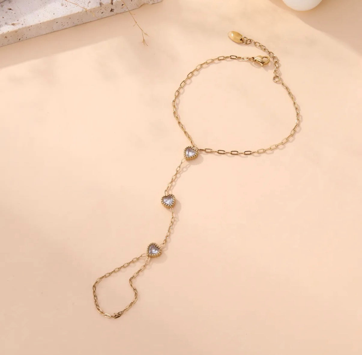 LOD of Love – Gold Edelstahl Armband Herz