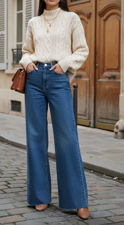 LOD of Love -  Extra Tall Classic Blue Wide Fit Jeans