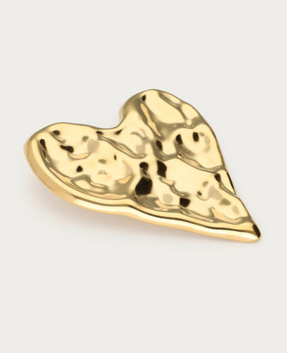 LOD of Love - Vintage Perlenbrosche Herz