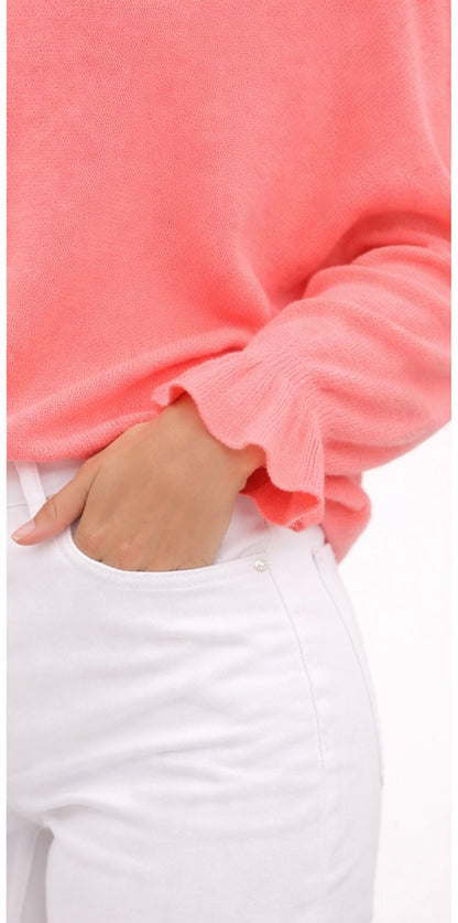 LOD of Love - Vlinder Trui Koraalroze