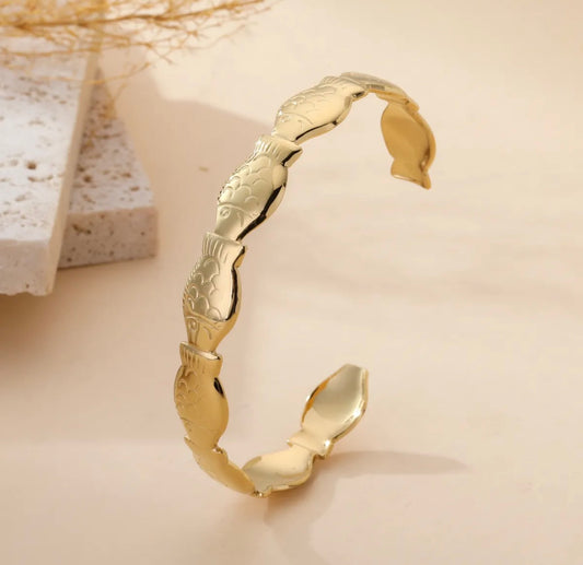 LOD of Love – Golden Fish Bangle