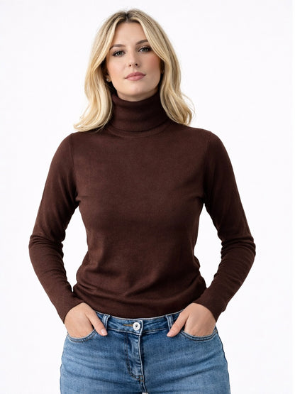 LOD Of Love - Basic Turtleneck Brown