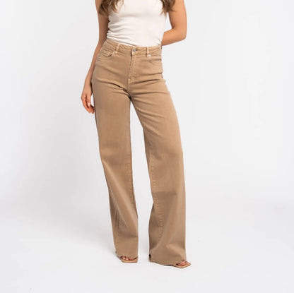 LOD of Love – Jeans mit Leopardenmuster, Dad-Fit, weites Bein, groß