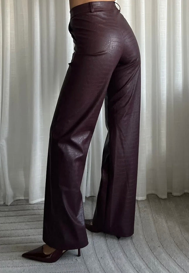 LOD of Love - Faux Leather Pants