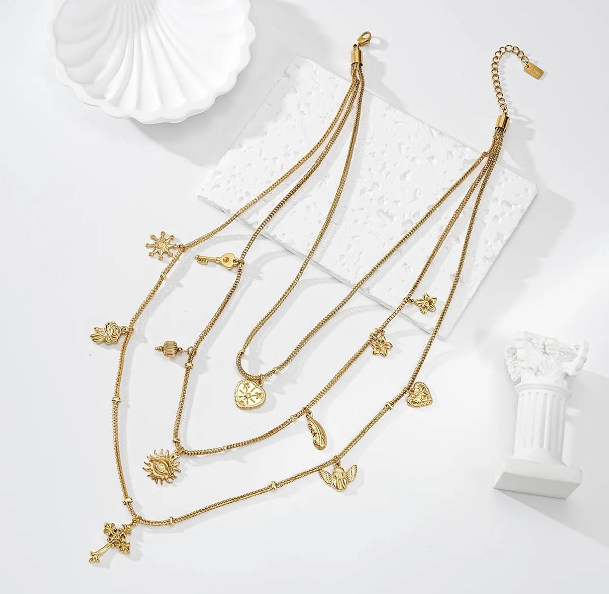 LOD of Love - Gold Layered Charm Ketting