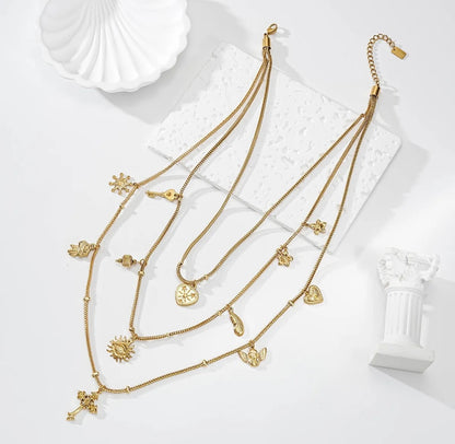 LOD of Love - Gold Layered Charm Ketting