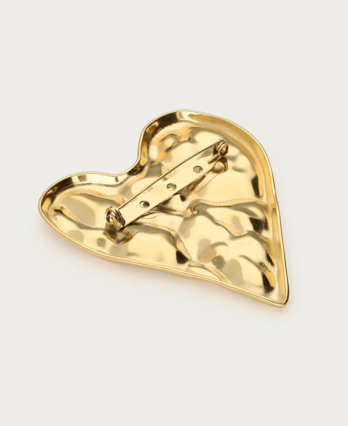 LOD of Love - Vintage Perlenbrosche Herz