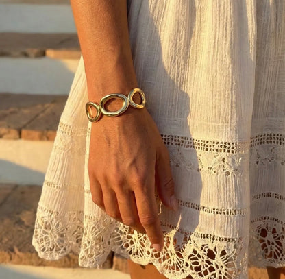 LOD of Love – Gold Stainless Steel Bracelet Heart