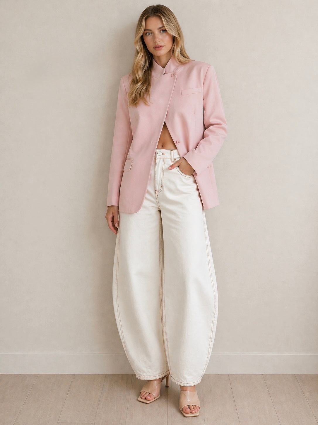 LOD of Love - Witte Balloon Jeans