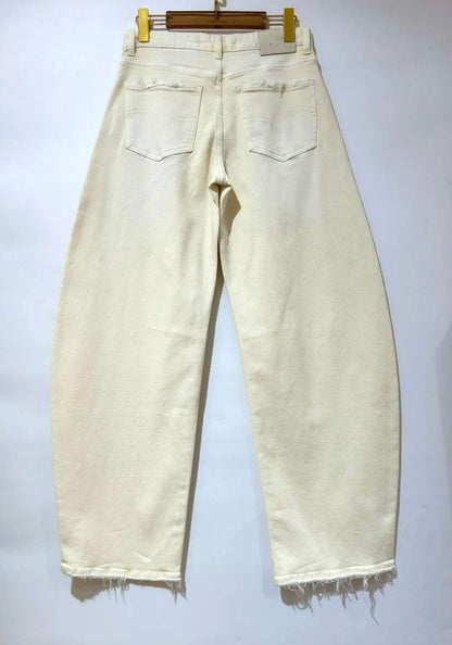 LOD of Love - Butter Yellow Barrel Jeans