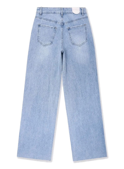LOD of Love - Extra Tall Wide Leg Jeans Blue – Inseam 90 cm