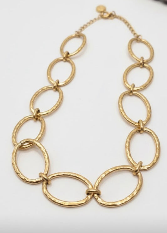 LOD of Love - Gouden Schakelketting Elegant & Tijdloos