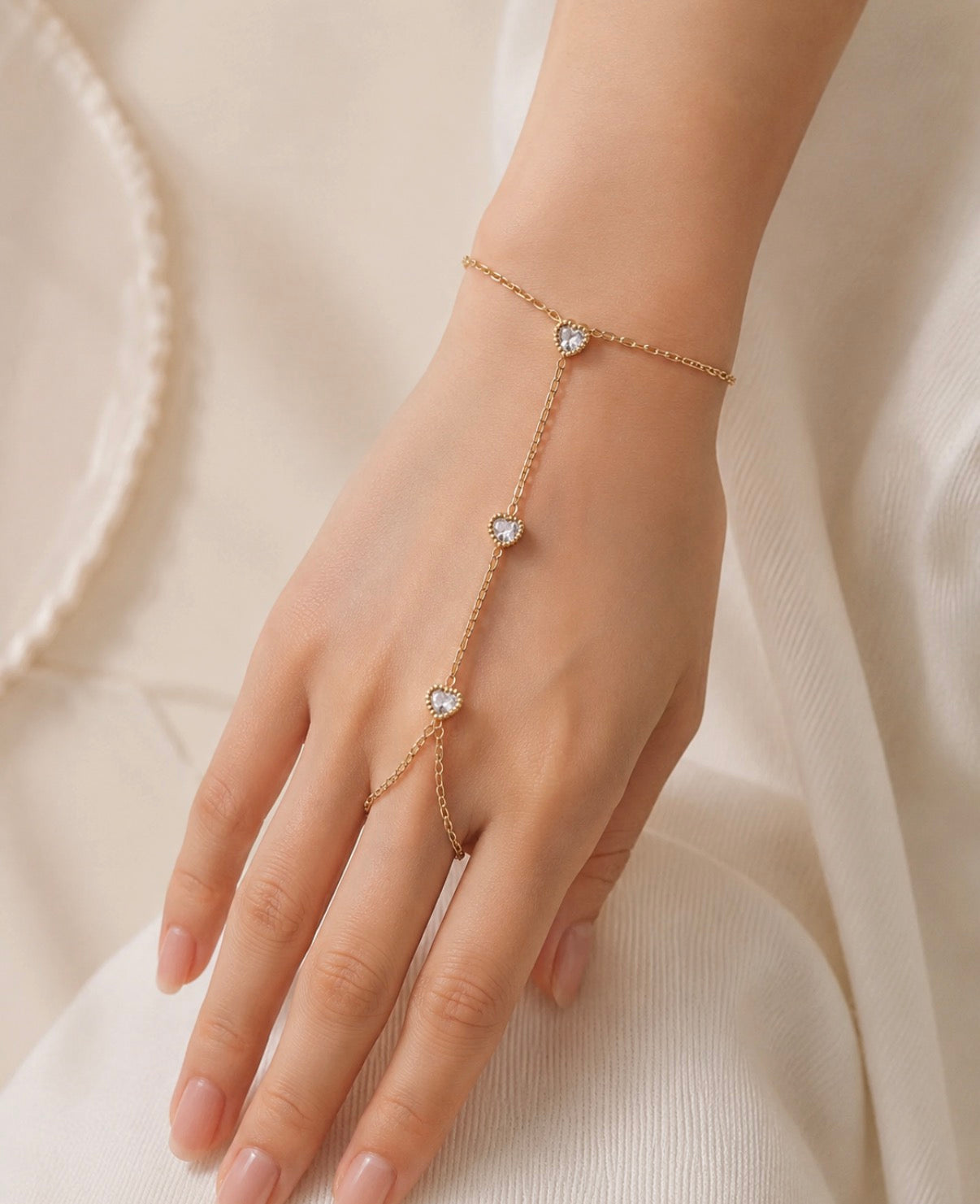 LOD of Love – Gold Edelstahl Armband Herz