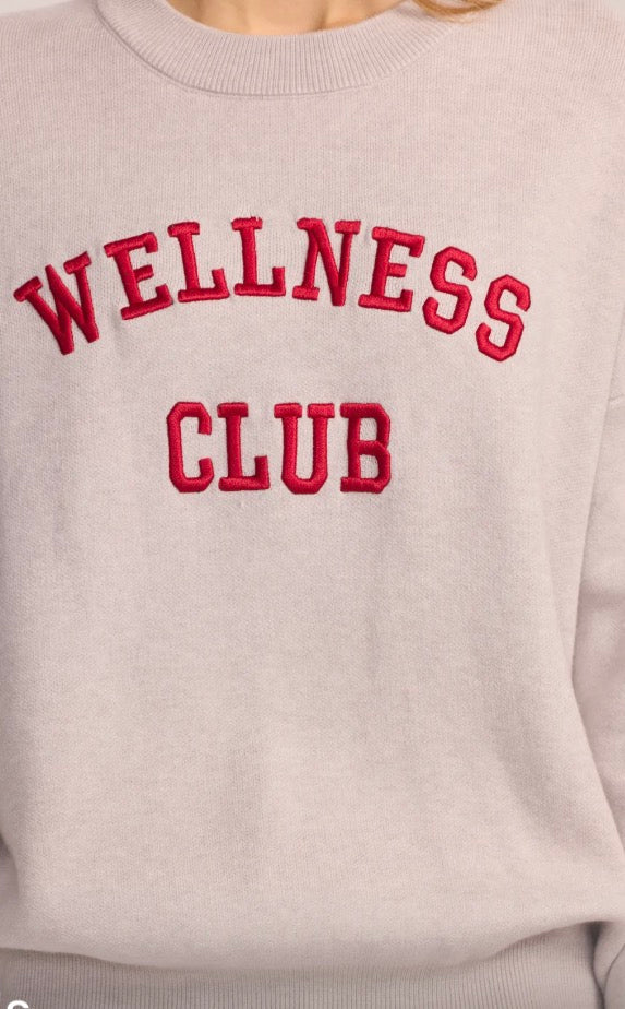 LOD Of Love - Striped Sweater Beige Brown With Embroidered Flower Sleeve